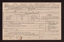 Personal Military Records (1943–1947)